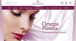 Desktop Screenshot of dermalifepi.com